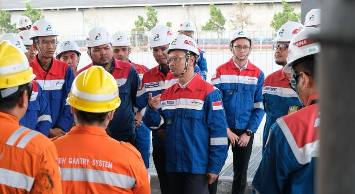 Direktur Manajemen Risiko Pertamina Lakukan Peninjauan Sarfas di Medan Dukung Kesiapan Swasembada Energi