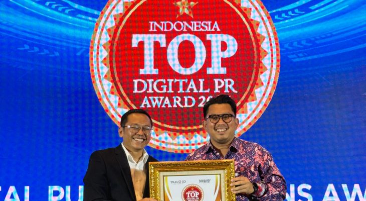 JNE Raih TOP Digital PR Award 2025, Perkuat Strategi Komunikasi di Era Digital