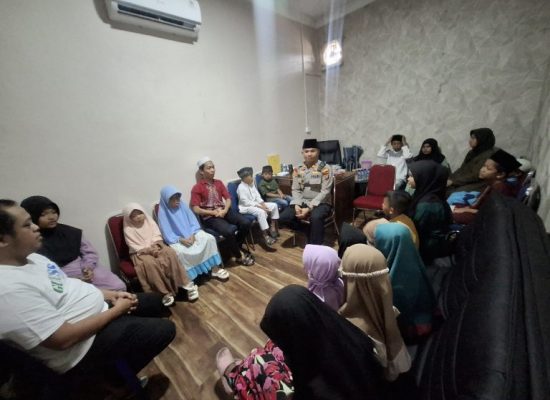 Iptu Eko Sanjaya Gelar Doa Bersama Anak Yatim Piatu