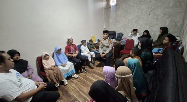 Iptu Eko Sanjaya Gelar Doa Bersama Anak Yatim Piatu