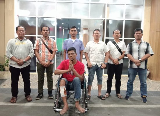 Tim Reskrim Polsek Medan Baru Tembak Pencuri Rumah Kosong