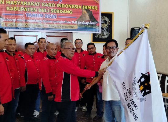 Ir H Kamalludin Ginting M.MA Sebagai Ketua HMKI Kabupaten Deli Serdang Periode 2025-2030