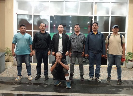 Tim Reskrim Polsek Medan Baru Tembak Kaki Pelaku Pencurian di Rumah Ibadah Viahara
