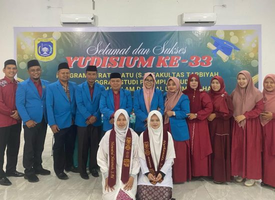 Fakultas Tarbiyah IAIDU Asahan Gelar Yudisium ke- 33