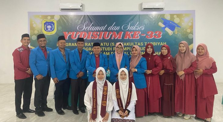 Fakultas Tarbiyah IAIDU Asahan Gelar Yudisium ke- 33
