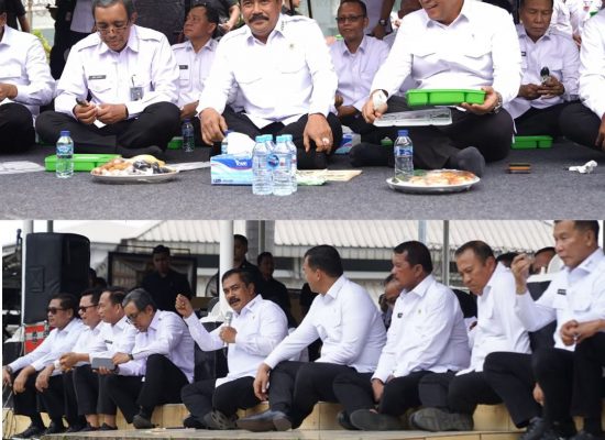 Rutan Kelas I Medan Ikuti Makan Siang Bersama Menteri Imipas Dengan Warga Binaan Rutan Cipinang Secara Virtual