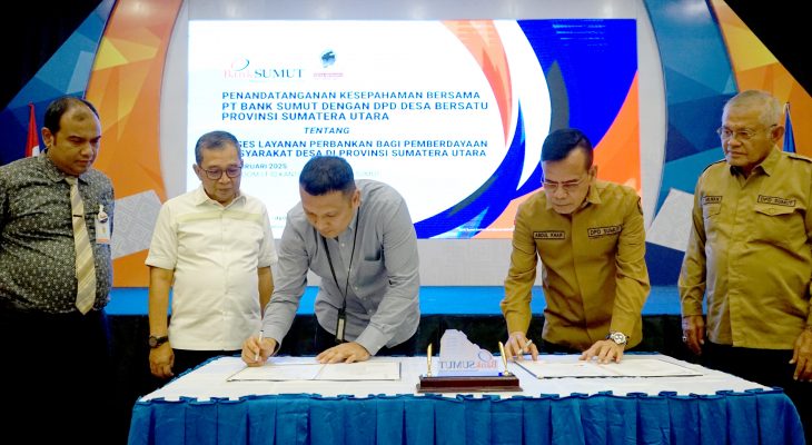 Bank Sumut-DPD Desa Bersatu Sepakati Kerjasama Perluas Akses Pemberdayaan Desa