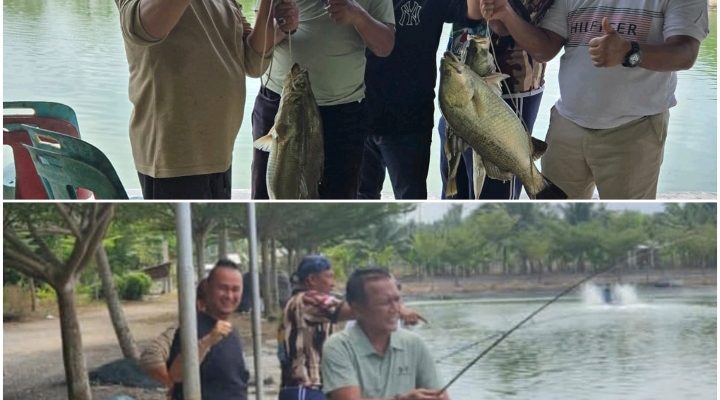 Kakanwil Ditjenimipas Sumut Yudi Suseno Pancing Ikan Siakap 8 Kg, Dukung Program Sosial GM FKPPI Medan