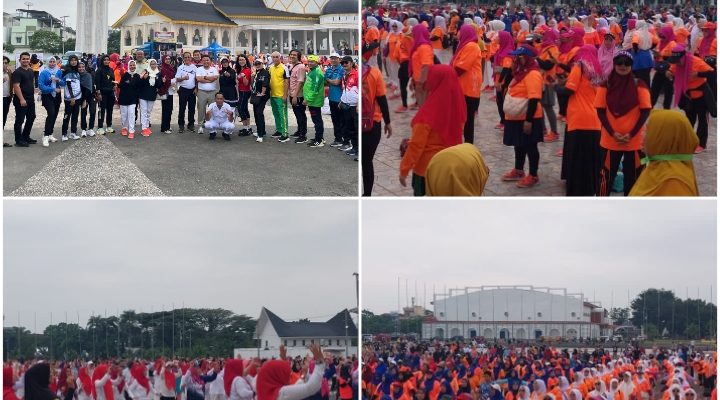 Minggu Bugar Bersama Disporasu dan KORMI Makin Diminati Masyarakat