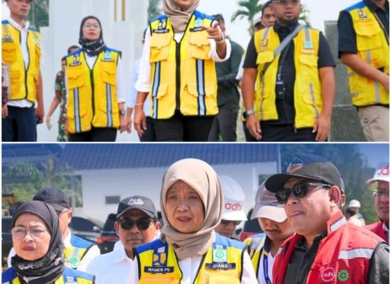Tinjau SPALD-T Banda Aceh, Wamen Diana Dorong Peningkatan Sambungan Rumah Bagi Masyarakat