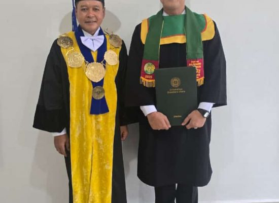 Jaksa Kejari Medan Asepte Gaulle Ginting raih gelar Doktor Ilmu Hukum dari USU