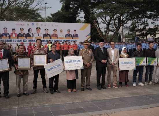 PT Angkasa Pura Aviasi Sukses Jadi Tuan Rumah Peringatan Bulan K3 Tingkat Sumut 2025