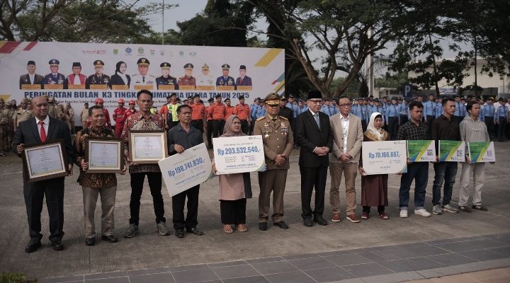 PT Angkasa Pura Aviasi Sukses Jadi Tuan Rumah Peringatan Bulan K3 Tingkat Sumut 2025