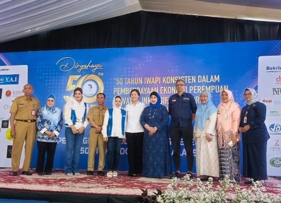 Wamen PPPA Veronika Tan Hadiri HUT ke-50 IWAPI: Dorong Perempuan Pengusaha Makin Berdaya