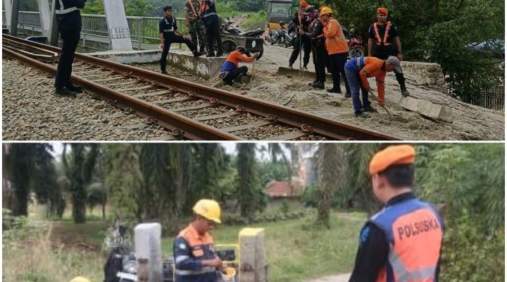 KAI Divre I Sumut Tutup 35 Perlintasan Liar Pada 2024