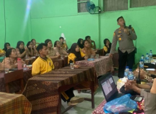 Polsek Medan Tuntungan Gelar Sosialisasi Penyalahgunaan Narkoba dan Kenakalan Remaja di Sekolah