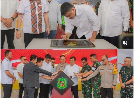 Sehari Jelang Pelantikan Sebagai Gubsu Bobby Nasution Resmikan Hasil Revitalisasi Lapangan Merdeka