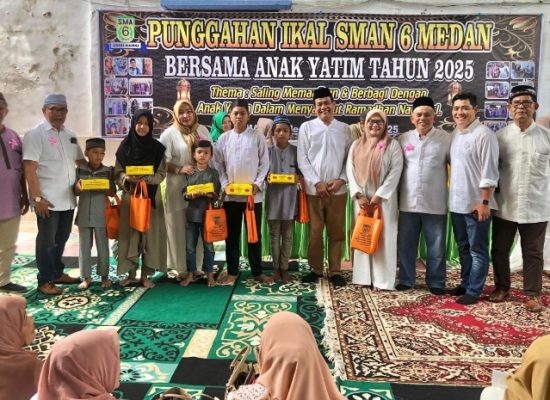 Sambut Ramadhan IKAL SMAN 6 Gelar Punggahan Makan Bersama Yatim Piatu,  Kedepan Buat Lebih Baik Lagi