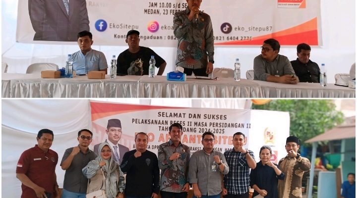 Legislator Eko Afrianta Sitepu Reses di Dua Tempat, Prioritaskan Segala Keluhan Masyarakat