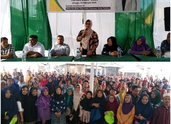 Reses Masa Sidang II Anggota DPRD Kota Medan Lailatul Badri Tampung Aspirasi Masyarakat Medan Deli