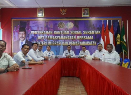 Rutan Kelas I Medan Ikuti Zoom Penguatan Menjelang Ramadhan dan Sosialisasi Wartelsuspas Bersama Kakanwil Ditjenpas Sumut