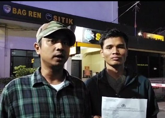 Wartawan Mistar Lapor ke Polrestabes Medan, Setelah Diintimidasi Preman,