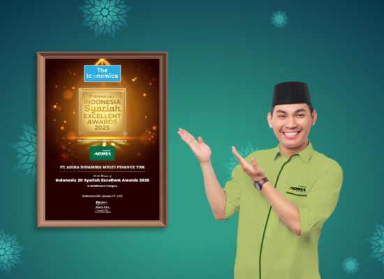 Perkuat Komitmen dalam Keuangan Syariah, Adira Finance Raih Indonesia Syariah Excellent Awards 2025