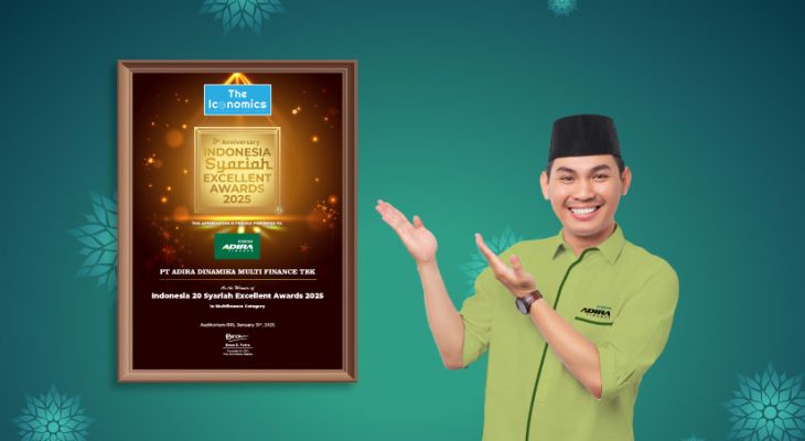 Perkuat Komitmen dalam Keuangan Syariah, Adira Finance Raih Indonesia Syariah Excellent Awards 2025