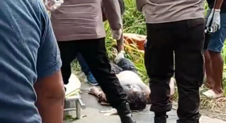 Sesosok Mayat Pria Ditemukan Dekat Tumpukan Sampah di Laut Dendang