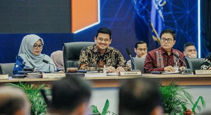 Gubernur Bobby Nasution Apresiasi Kinerja Solid Bank Sumut Sepanjang 2024