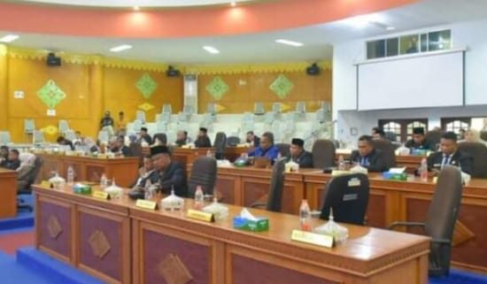 DPRK Aceh Tamiang Gelar Rapat Paripurna, Tentukan Alat Kelengkapan Untuk Masa Jabatan 2024-2029