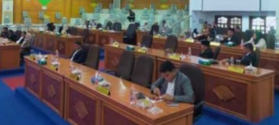DPRK Aceh Tamiang Gelar Rapat Paripurna Penetapan Alat Kelengkapan Dewan
