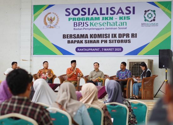 Sihar Sitorus Gratiskan Pendaftaran BPJS Kesehatan bagi Warga Labuhan Batu