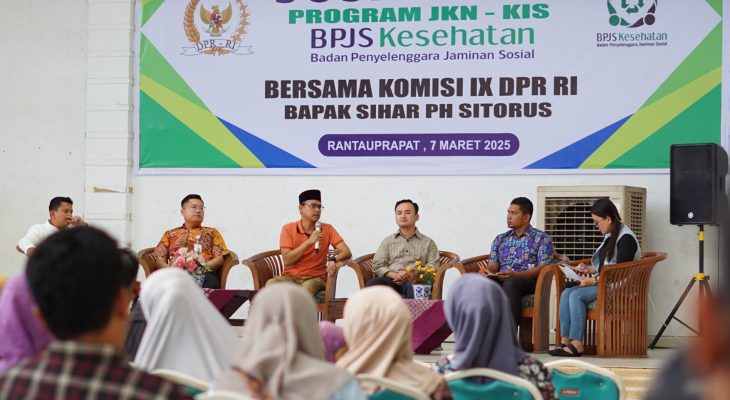Sihar Sitorus Gratiskan Pendaftaran BPJS Kesehatan bagi Warga Labuhan Batu