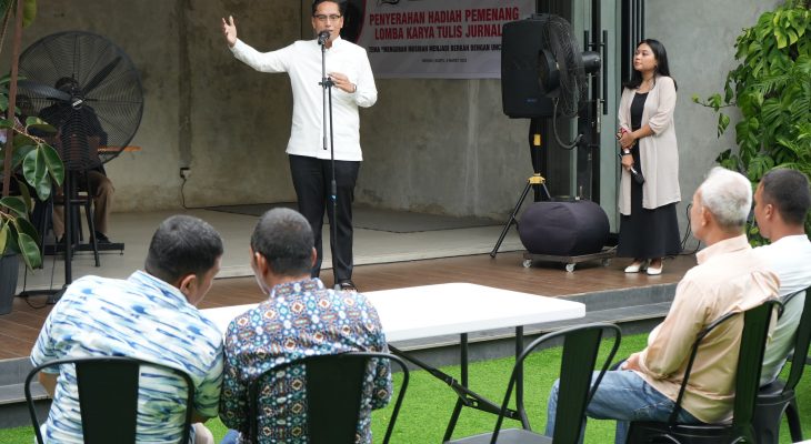 Lanjutkan Program UHC-JKMB, Rico Waas Apresiasi Lomba Karya Tulis Jurnalis KoJAM