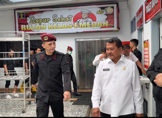 Direktur Jenderal Pemasyarakatan, Mashudi Kunjungi Rutan Kelas I Medan