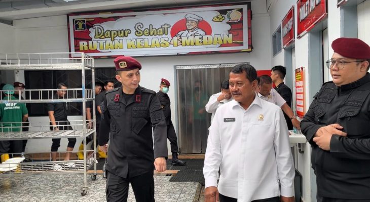 Direktur Jenderal Pemasyarakatan, Mashudi Kunjungi Rutan Kelas I Medan