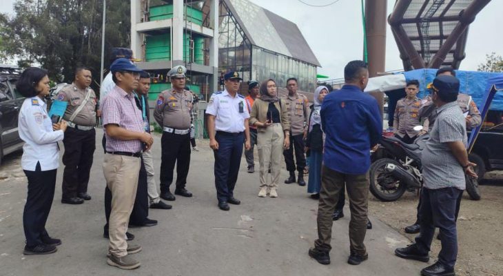 Dishub Sumut dan Ditlantas Polda Sumut Gandeng Pemkab Samosir Siapkan Manajemen dan Rekayasa Lalu Lintas Antispasi Kemacetan