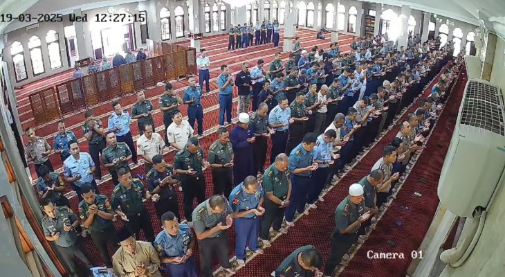 Soliditas TNI-Polri: Sesko TNI Gelar Shalat Gaib dan Doa Bersama untuk Anggota Polri yang gugur di Lampung
