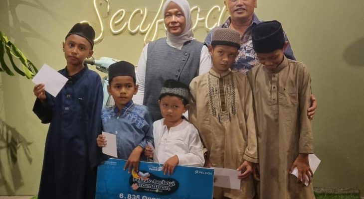 Melalui Program TJSL 2025, Pelindo Regional 1 Belawan Berikan Santunan Anak Yatim