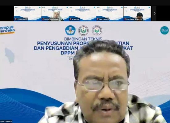 Unimed Gelar Bimtek Penyusunan Proposal Penelitian dan Pengabdian Masyarakat
