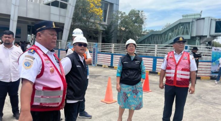 H-7 Lebaran, EGM Pelindo 1 Belawan Monitor Arus Mudik di Terminal Bandar Deli