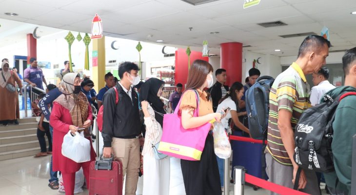 KAI Sumut Berangkatkan 10.079 Penumpang pada Puncak Arus Mudik  H-3 Lebaran