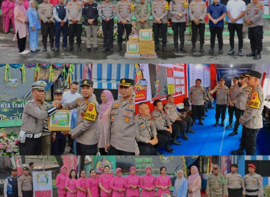 Kapolres Pelabuhan Belawan AKBP Oloan Siahaan, SIK., MH. Tinjau Pos Pengamanan Operasi Ketupat Toba 2025