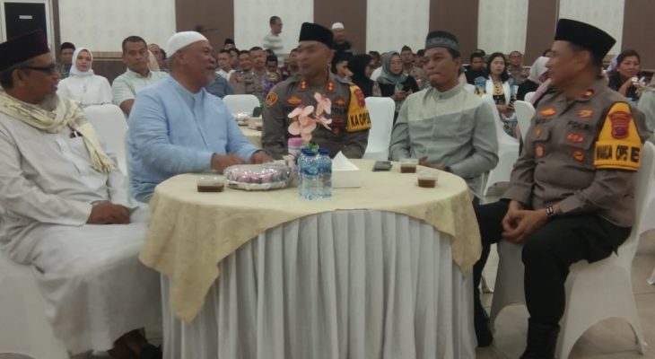 Polres Pelabuhan Belawan Gelar Buka Puasa Bersama Anak Yatim Piatu dan Tokoh Agama