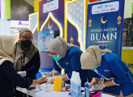 Bank Mandiri Hadirkan Posko Layanan untuk Pemudik, Mudik Aman dan Nyaman