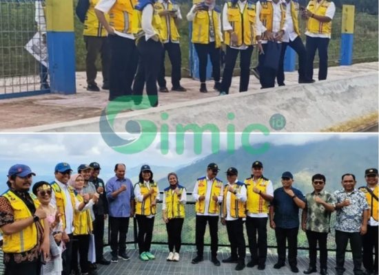 Wakil Menteri Pekerjaan Umum Tinjau Kawasan Food Estate Kabupaten Humbang Hasundutan