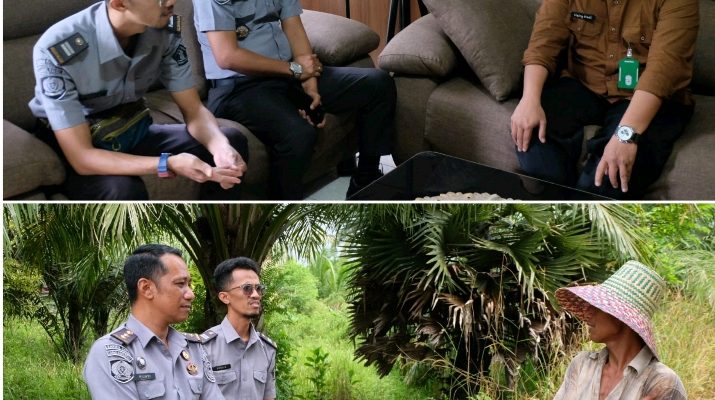 Plt Kepala Rutan Kelas IIB Rantau bersama Dinas Pertanian Tapin Kolaborasi Bahas Program Ketahanan Pangan