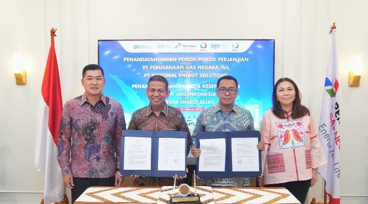 PGN Datangkan LNG dari Berau Kalimantan Timur Guna Perkuat Pasokan Gas Domestik