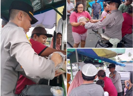 Berbagi Berkah Ramadhan, Polsek Medan Tuntungan Bagikan Takjil Buka Puasa Untuk Masyarakat